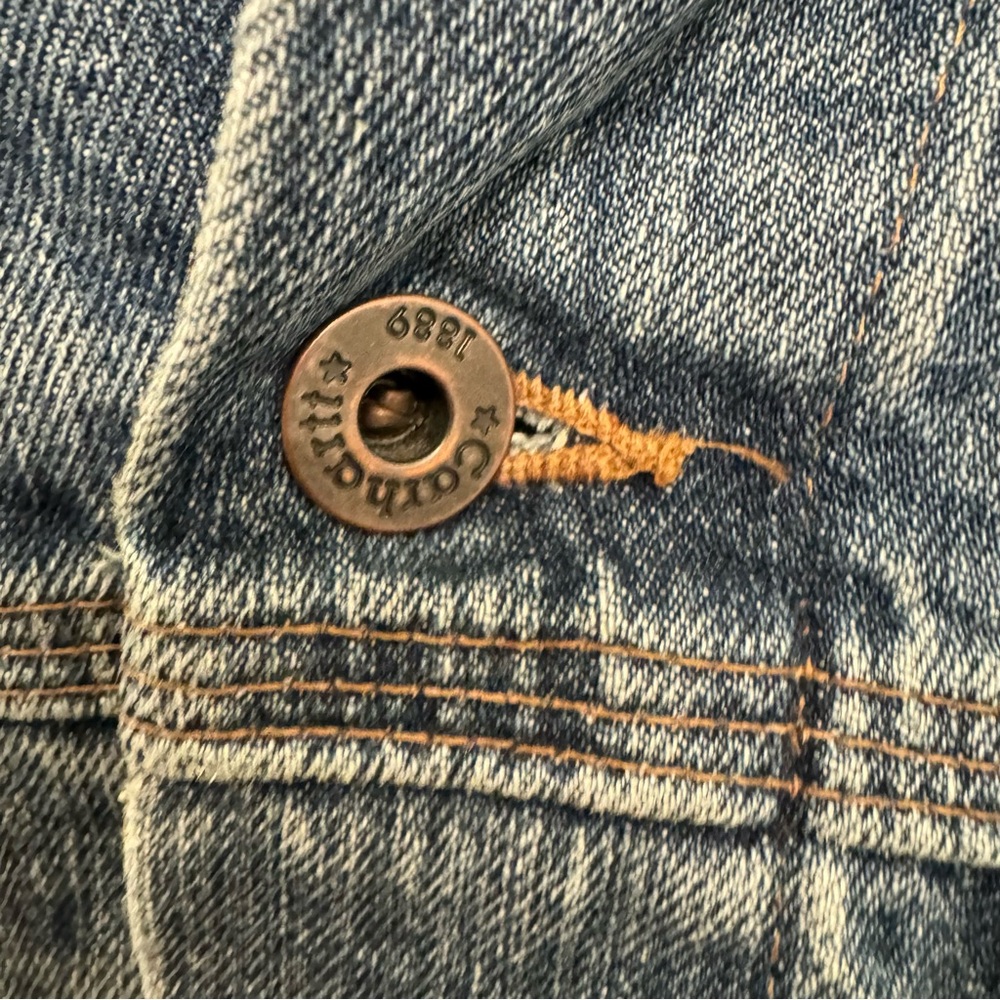Carhartt Denim Button Down Jacket - image 4